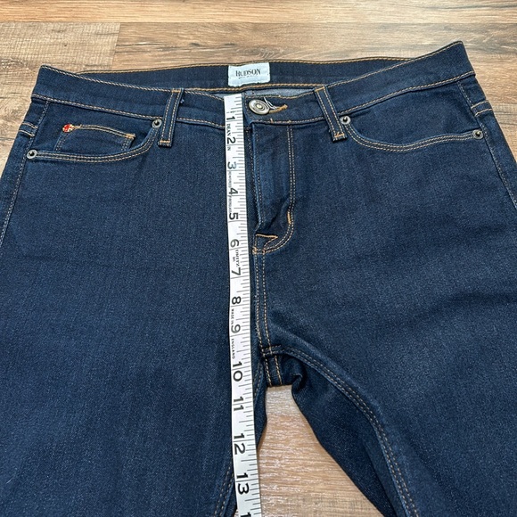 HUDSON WOMEN JEANS PANTS SKYNNY MID RISE NAVY Sz 29 - Picture 5 of 11